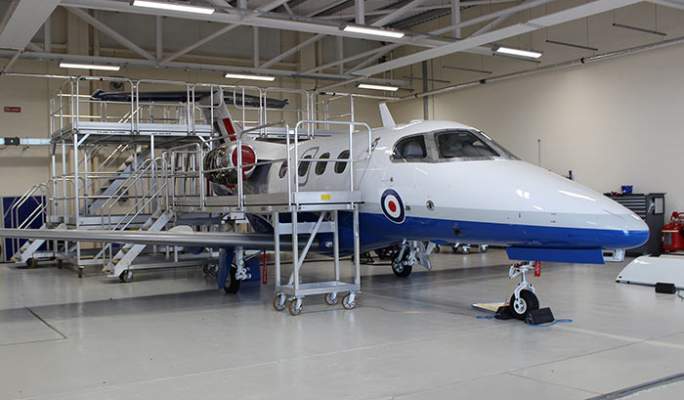 Bespoke Access Platform System for Aircraft Maintenance 