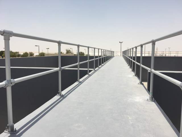 Safety Railing Systems for Waste Water Treatment