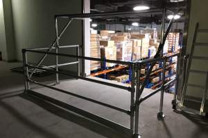 Pallet Gate - a safe access solution for a wide opening