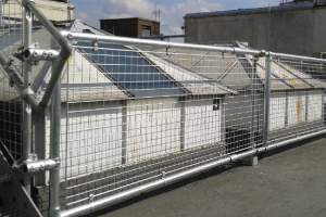 Roof Guard Rails for Selfridges in London