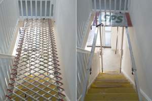 StairSpan - Gittermattensystem für Treppenhäuser