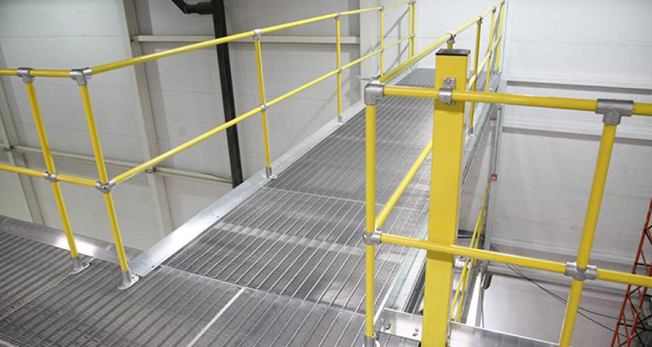 KEE KLAMP safety handrails and guardrails