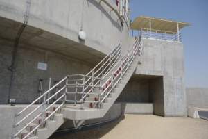 Kee Lite Anodised Handrails - Al Wathba STP, Abu Dhabi, UAE