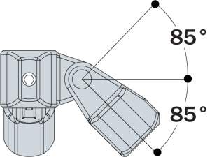 LC52 - Corner Swivel Socket