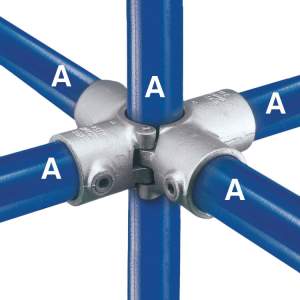 A40 - Split Four Socket Cross