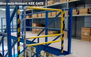Portillon de sécurité auto-fermant Kee Gate