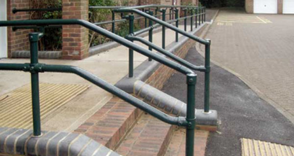 Disabled access handrail