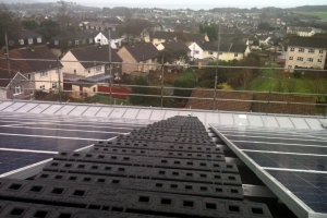 Solar Panel Safe Access at Prince Charles House, St Austell, UK
