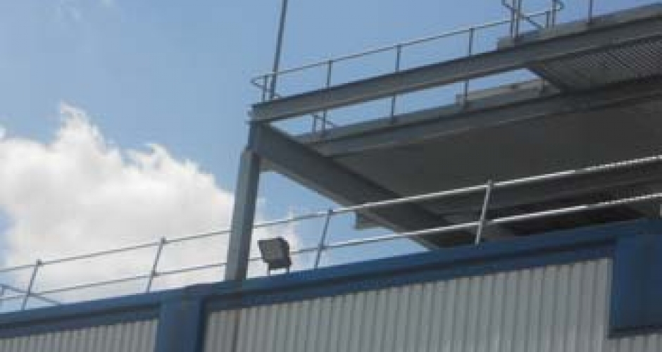 Roof edge protection for for metal profile and standing seam roofs