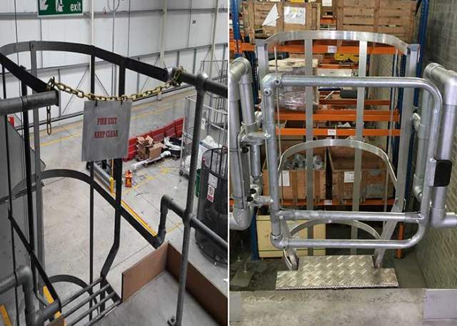 Safety Gates or Chains for Safe Access