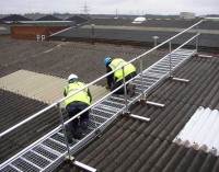 Working safely on fragile roofs
