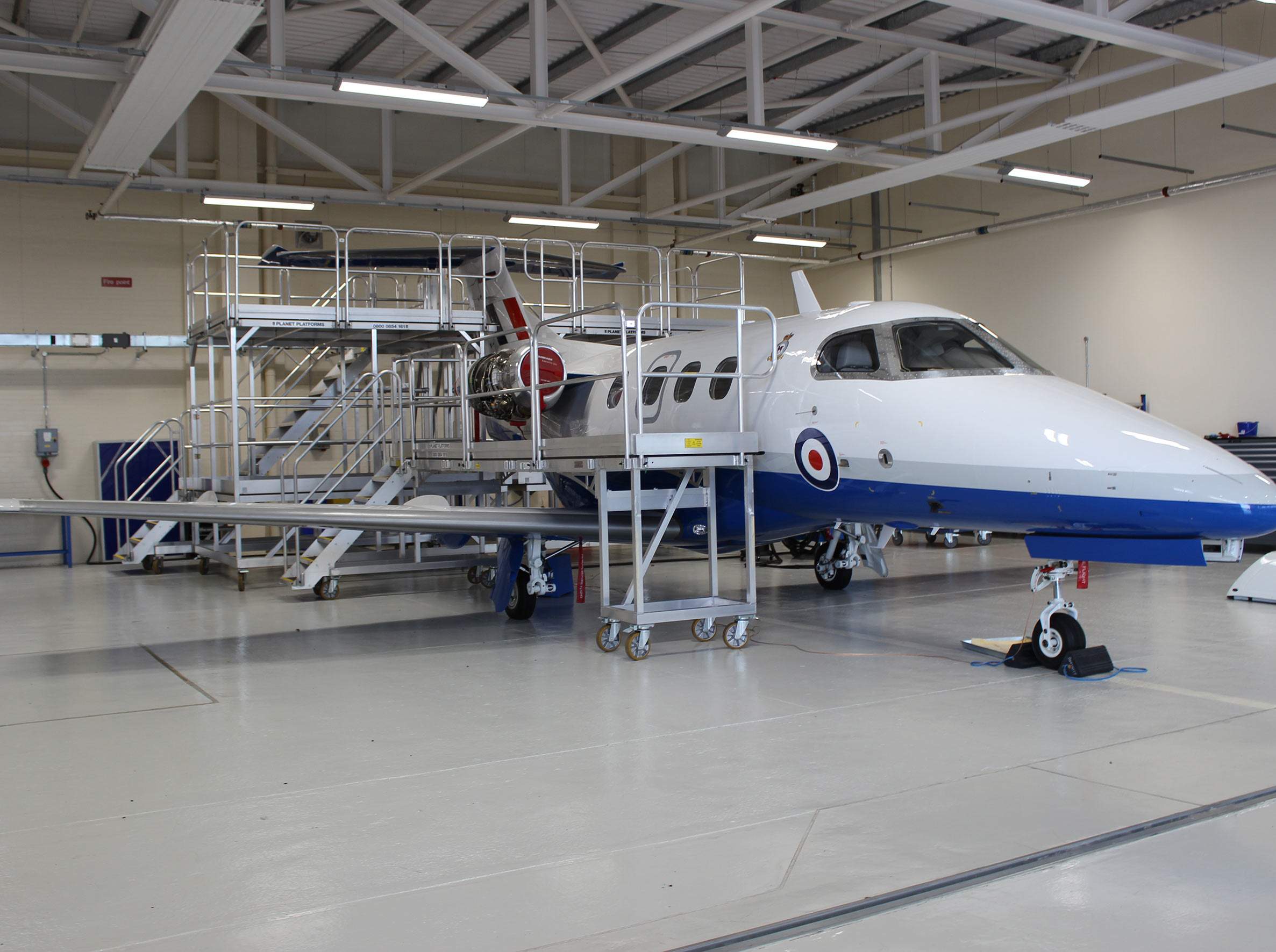Custom Built Aircraft Maintenance Access Platform